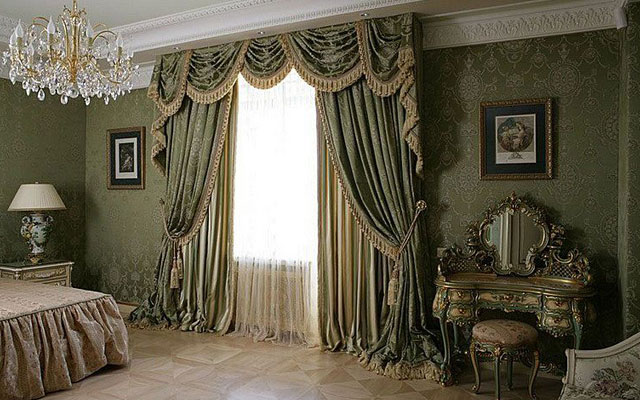 классические шторы