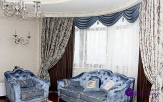 Шторы для гостиной в Казани